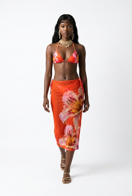 Catching Waves 3pc Swimsuit Set