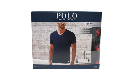 Polo V-Neck slim fit t-shirt